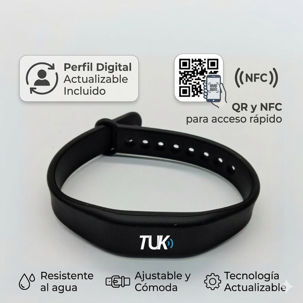 Pulsera NFC — TUK Chile